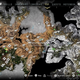 This is what the map looks like near the end of the game. It’s way more intense near the start of the game.